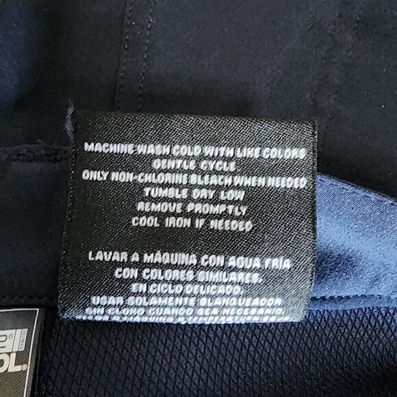 32 Degrees Cool Pants Womens Size 14 Solid All Blue with Pockets Activewear New - Picture 6 of 7